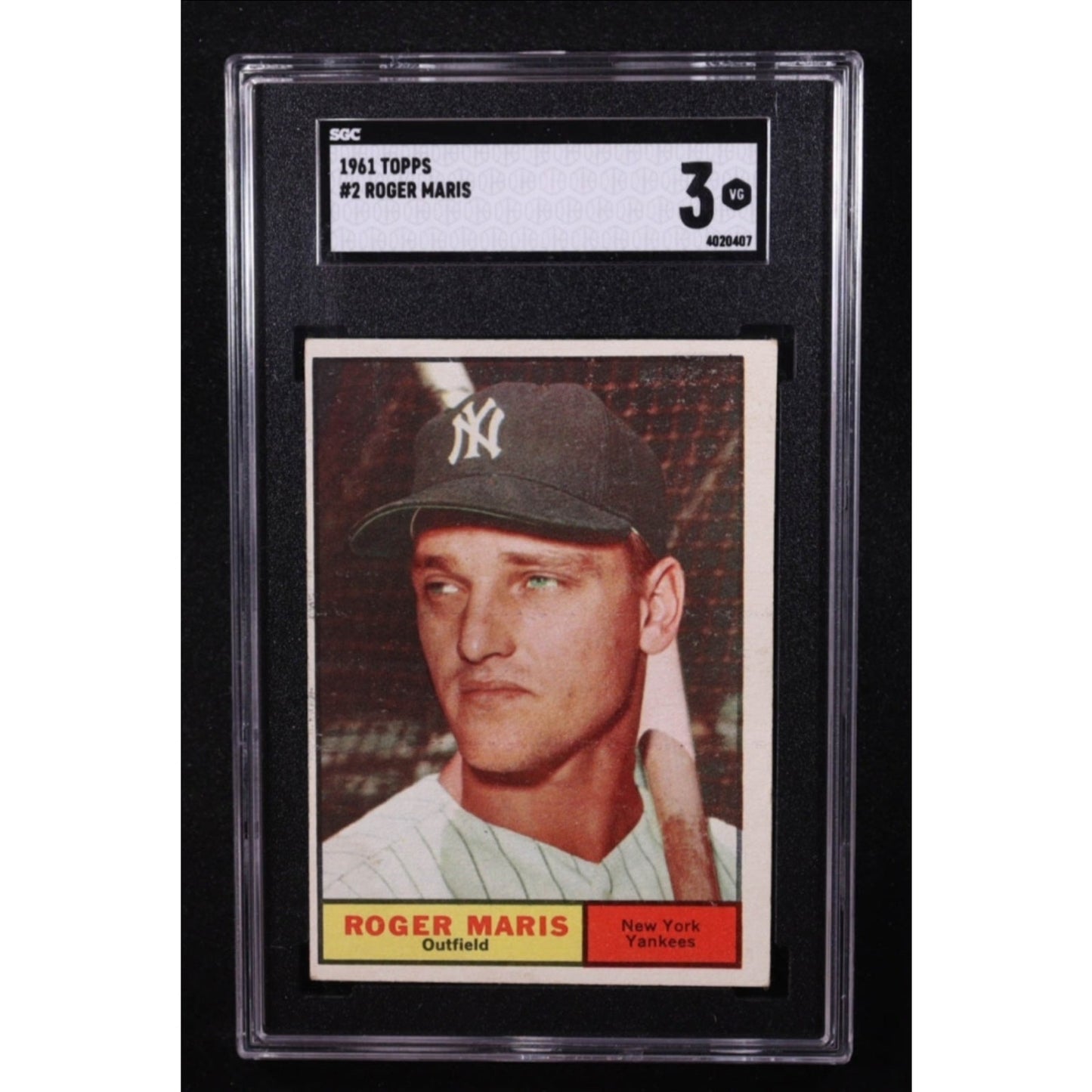 1961 Topps - Roger Maris #2