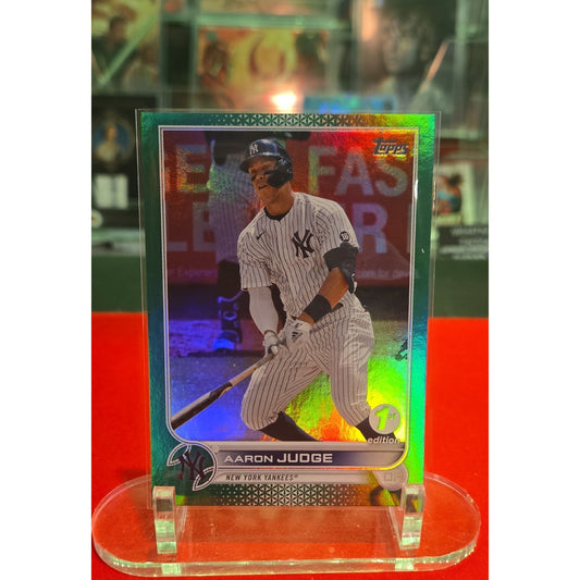 2022 Topps Series 1 1st Edition - Aaron Judge #99 Green /150