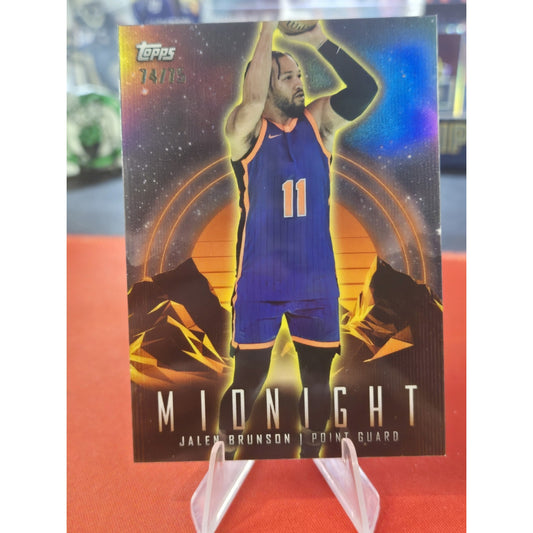 Jalen Brunson 2024 Topps Midnight /75 #93