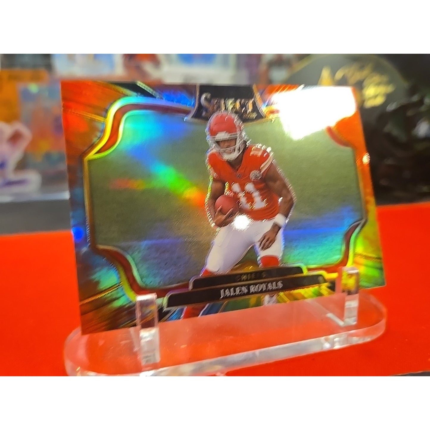 Jalen Royals Field Level Tie Dye 1/25 RC 2025 Panini Select SSP