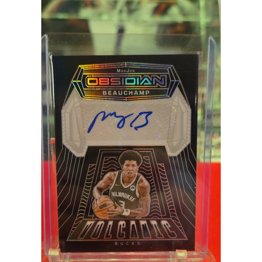 2023-24 Panini Obsidian - Volcanic Signatures MarJon Beauchamp #VS-MJB /99 (AU)