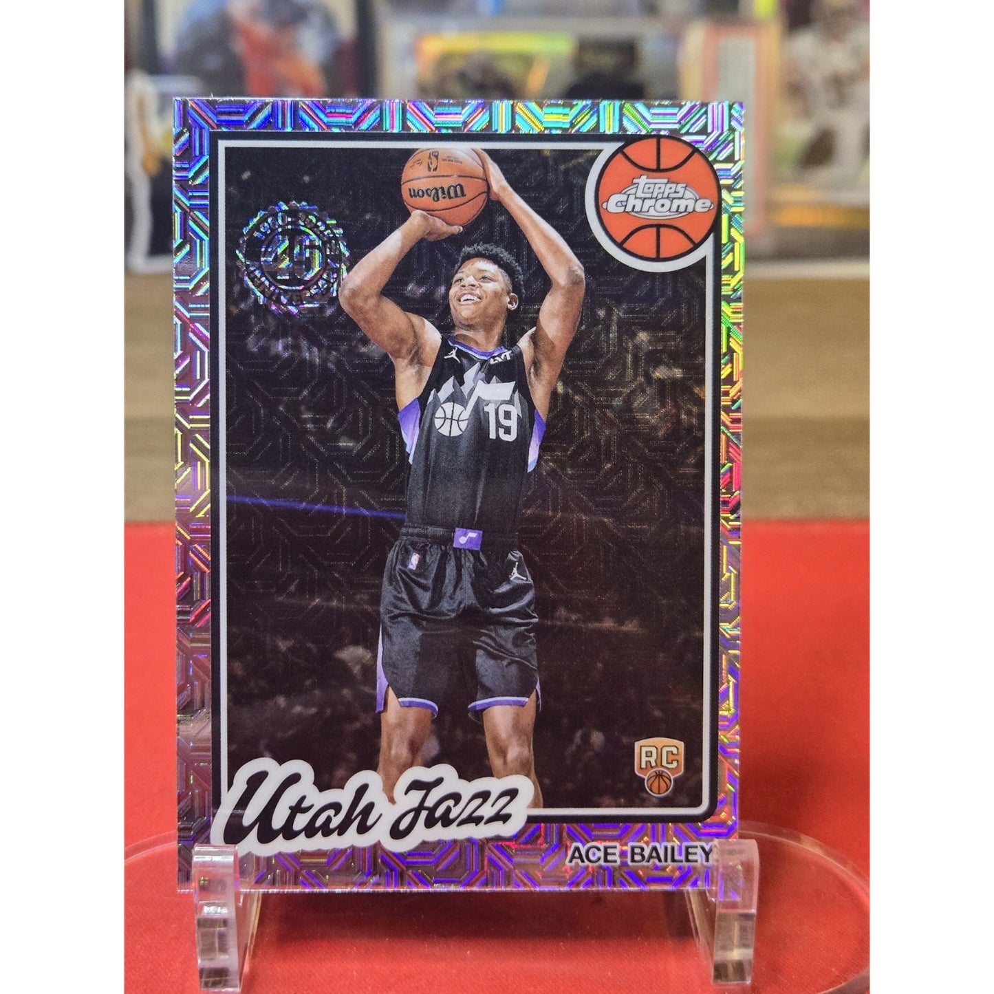 Ace Bailey 2025-26 Topps 80-81 Topps Chrome Mojo Refractor