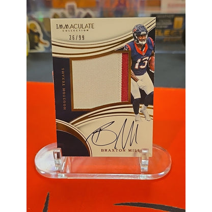 Braxton Miller /99 RPA 2016 Panini Immaculate Collection - Premium