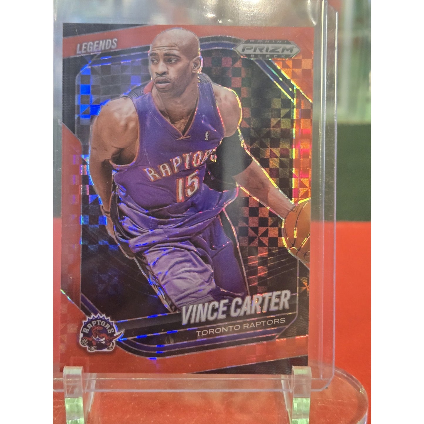 Vince Carter /75 2024-25 Prizm Red Power