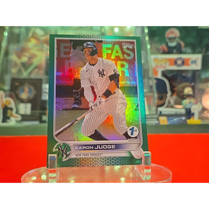 2022 Topps Series 1 1st Edition - Aaron Judge #99 Green /150