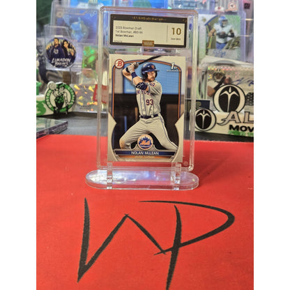 Nolan McLean GAS 10 Rc 2023 Bowman Draft - #BD-96