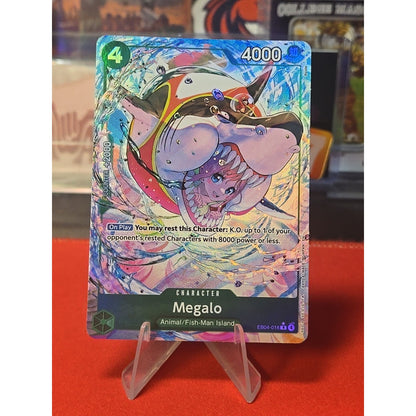 One Piece The Azure Sea's Seven Megalo Alternate Art English N/NM