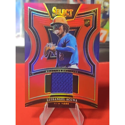 Luisangel Acuna /25 Rc 2025 Panini Select SS-LA Selective Swatches Mets