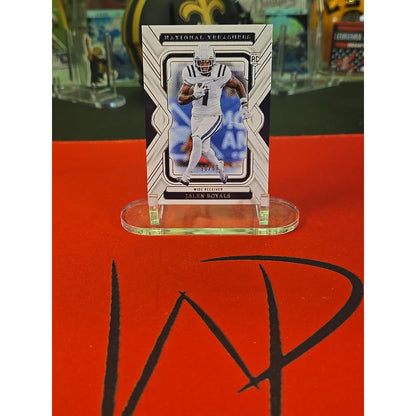 Jalen Royals /99 RC 2025 Panini National Treasures Collegiate