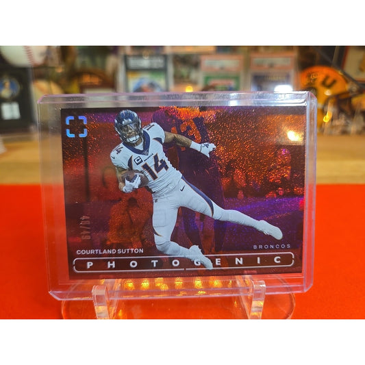 2024 Panini Photogenic - Courtland Sutton #72 Red /49