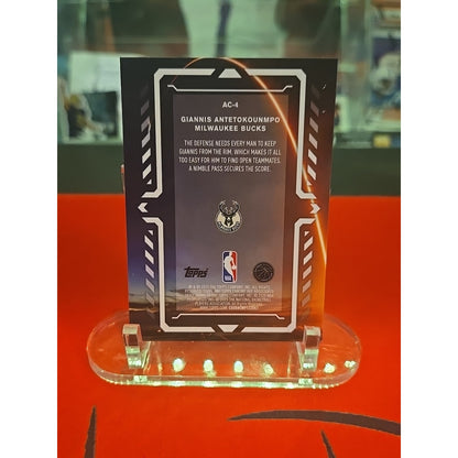 Giannis Antetokounmpo 2025-26 Topps Chrome Activators Waywave #AC-4