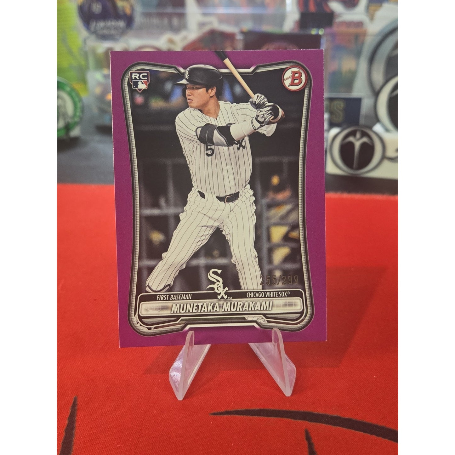 Munetaka Murakami /299 Rc 2026 Bowman Purple #9 Paper