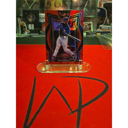 KEN GRIFFEY JR. 2025 Select Baseball #33 CONCOURSE RED PRIZM /149 Mariners
