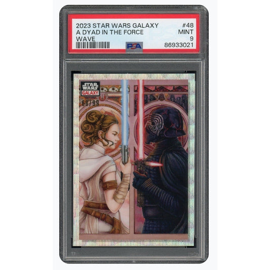 A Dyad in the Force /99 Wave- 2023 Topps Chrome Star Wars Galaxy 48