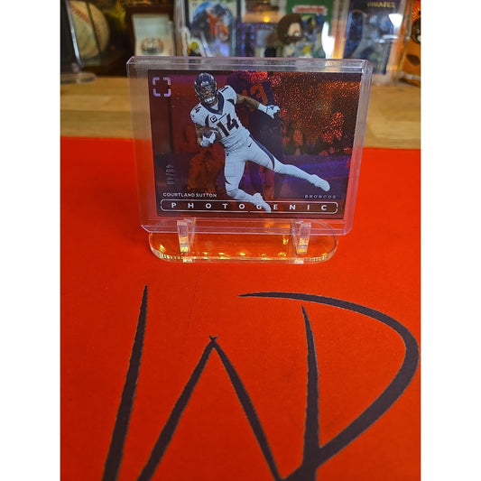 2024 Panini Photogenic - Courtland Sutton #72 Red /49