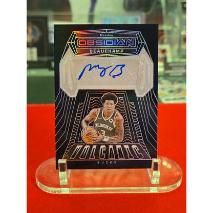 2023-24 Panini Obsidian - Volcanic Signatures MarJon Beauchamp #VS-MJB /99 (AU)