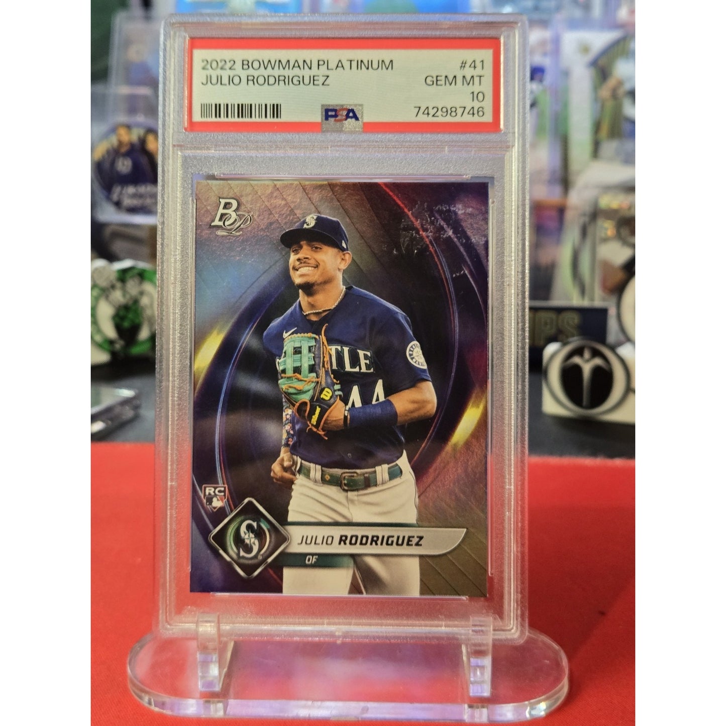 2022 Bowman Platinum - Julio Rodriguez #41 (RC)