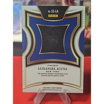 Luisangel Acuna /25 Rc 2025 Panini Select SS-LA Selective Swatches Mets