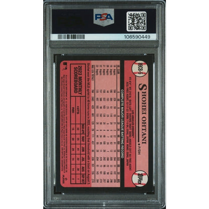 Shohei Ohtani 2024 Topps Chrome #89CB-5 - 1989 Topps Baseball PSA 9 MINT