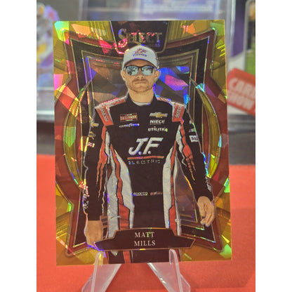 2025 Panini Select - Grandstand Matt Mills Gold Prizm /10