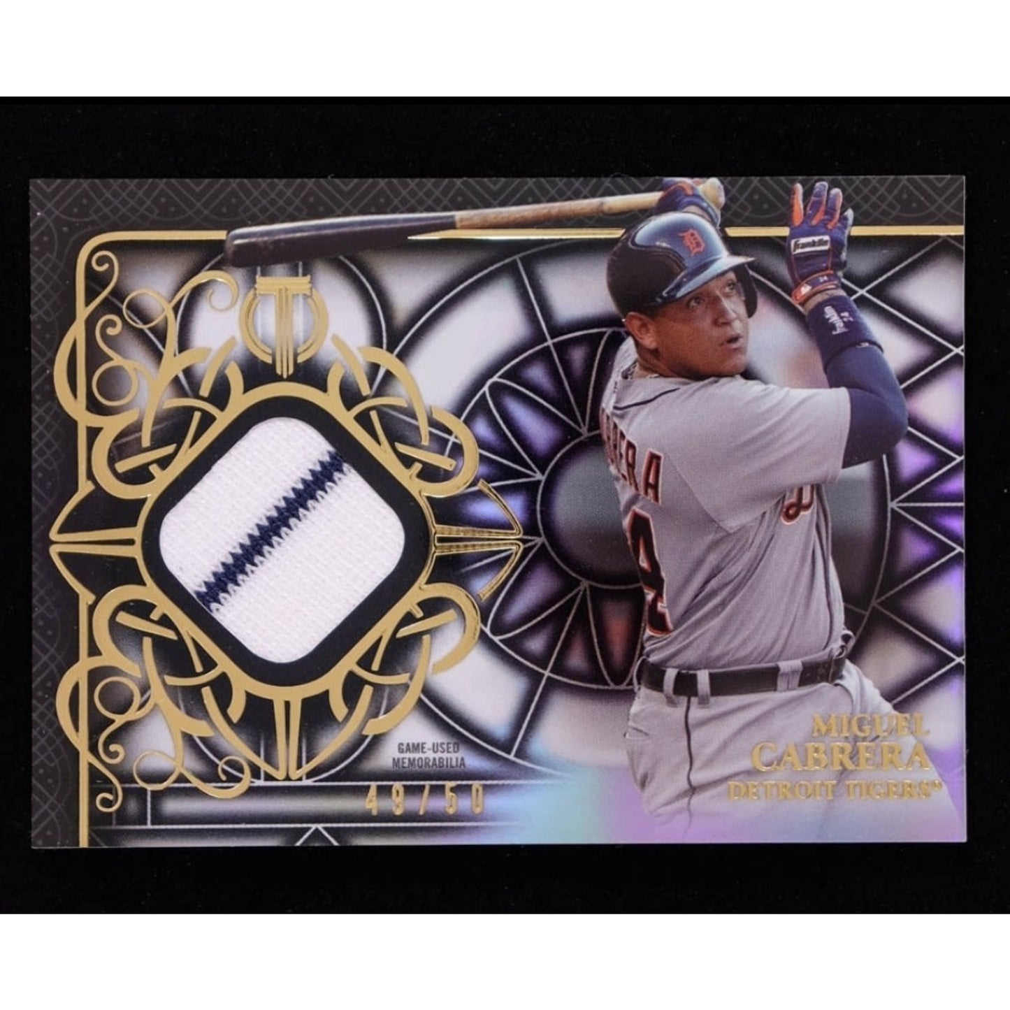 2015 Topps Tribute Relics Refractor /199 Miguel Cabrera #TR-MC