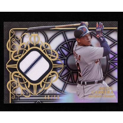 2015 Topps Tribute Relics Refractor /199 Miguel Cabrera #TR-MC