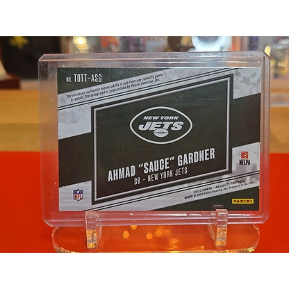 Sauce Gardner 2023 Absolute Football Tools Of The Trade Patch Auto /99