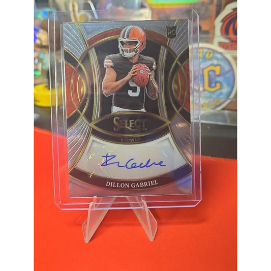 2025 Select Football Dillon Gabriel Rookie Signatures Auto Browns NFL RC