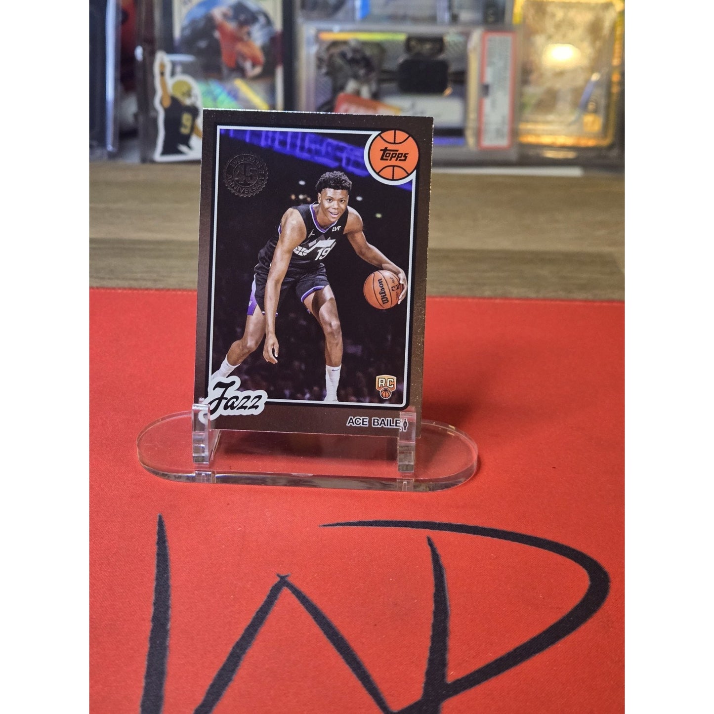 2025-26 Topps Basketball Ace Bailey #80BK-54 45th Anniversary Foil Rookie RC