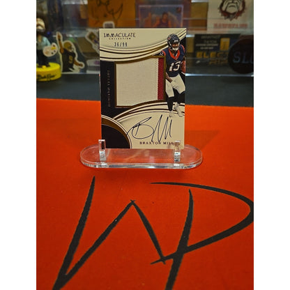 Braxton Miller /99 RPA 2016 Panini Immaculate Collection - Premium