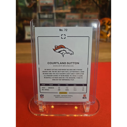 2024 Panini Photogenic - Courtland Sutton #72 Red /49