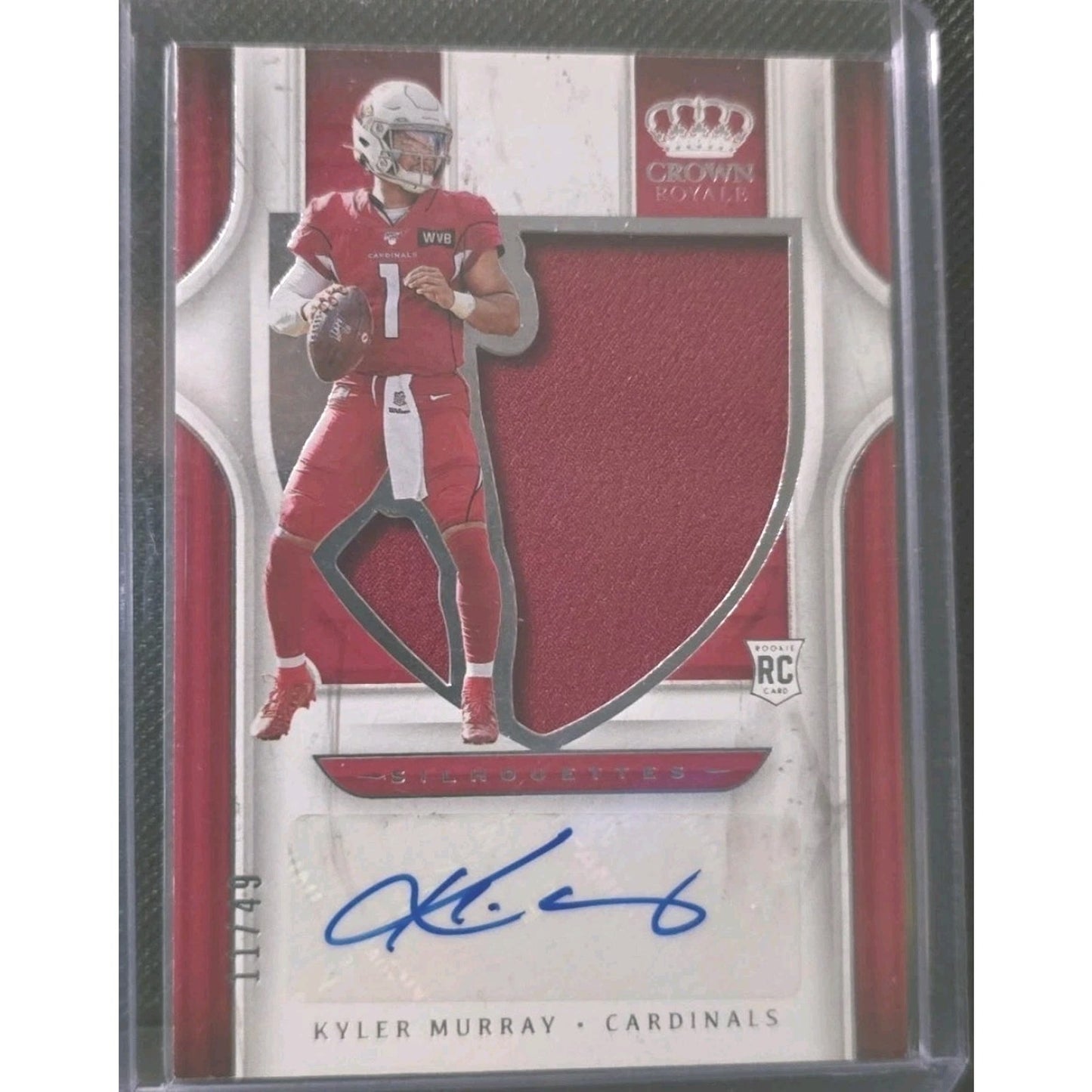 Kyler Murray /49 RPA 2019 Panini Crown Royale Silhouette Autographs #SS1