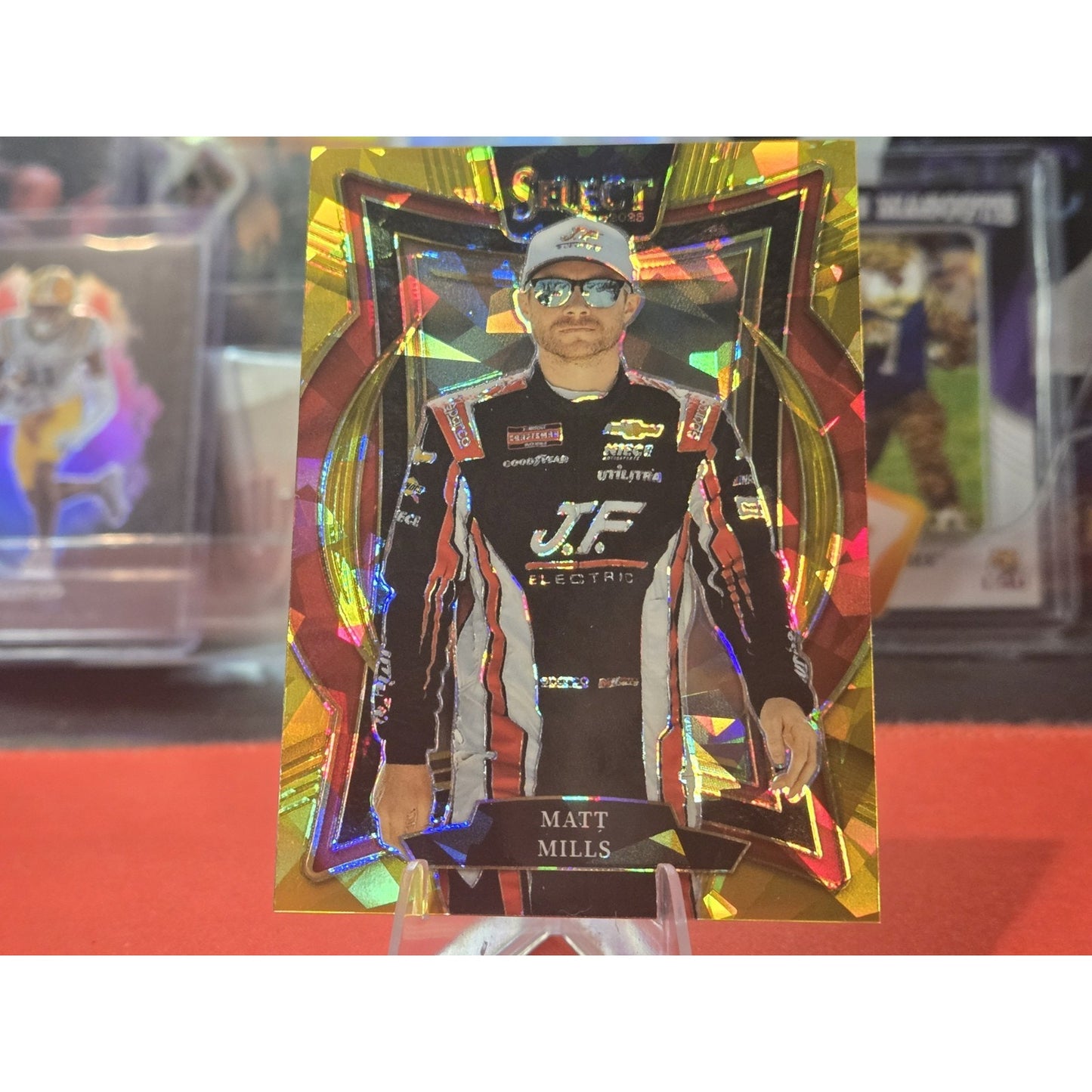 2025 Panini Select - Grandstand Matt Mills Gold Prizm /10