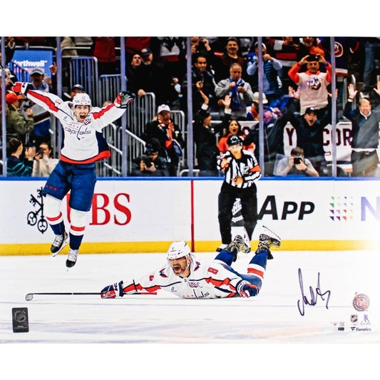 Alex Ovechkin Signed 16" x 20" 895th Goal Celebration Photo Fanatics Authentic