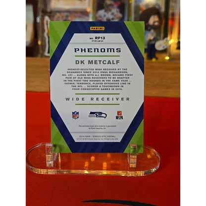 2019 Panini Donruss Optic - Rookie Phenoms DK Metcalf #RP13 (MEM, RC)
