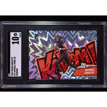 2024 Panini Absolute - Kaboom! Horizontal Michael Penix Jr. #14 (RC)