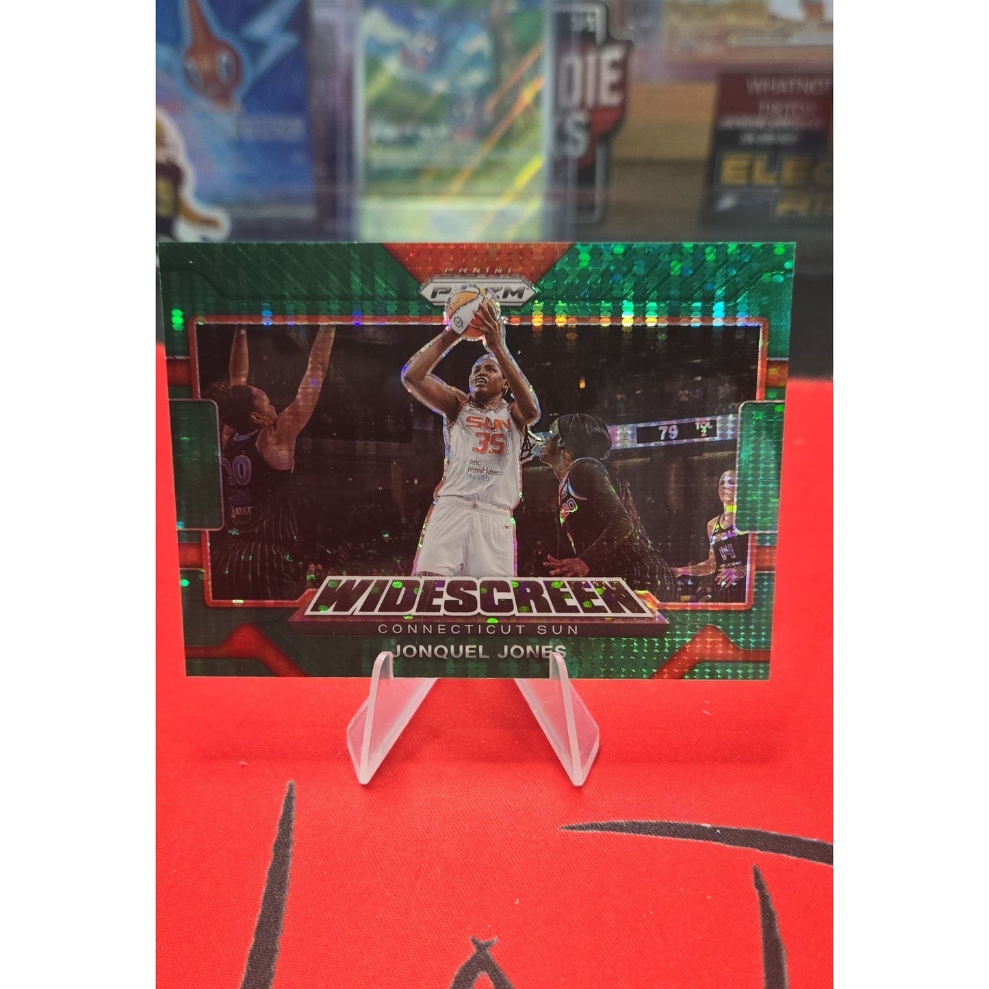 Jonquel Jones /25 Green Prizm 2022 Panini Prizm WNBA - Widescreen #2