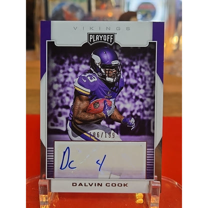 2017 Panini Playoff - Rps Autographs Dalvin Cook #RPS-DC /199 (AU, RC)