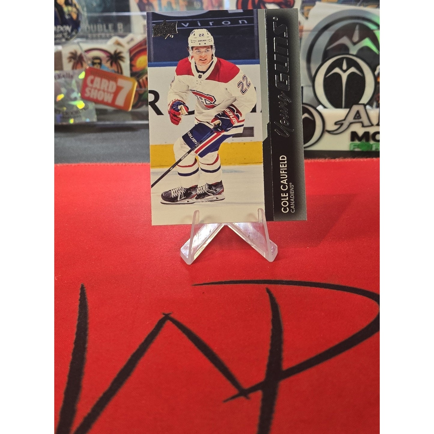 Cole Caufield Rc Upper Deck 2021-22 Series 1 Young Guns Rookie #201 Canadiens
