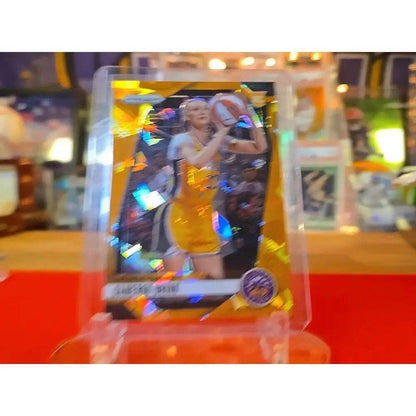 Cameron Brink 2024 Panini Prizm WNBA #127 Orange Ice Prizm (RC)
