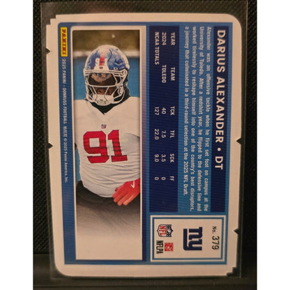 Darius Alexander /25 Rated Rookie Press Proof 2025 Donruss