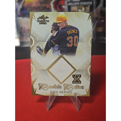 2023 Leaf Trinity Mega Box - Rookie Relics Paul Skenes #RR-41 (MEM, RC)