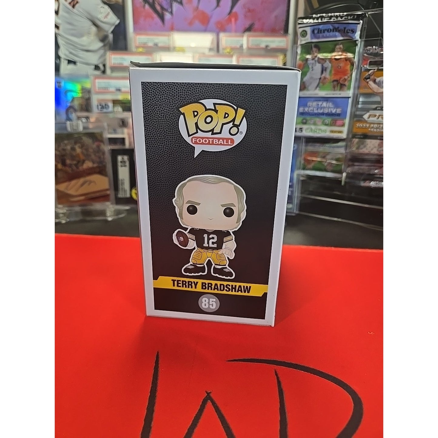 Terry Bradshaw Signed Autograph #85 Steelers Funko Pop Vinyl Figurine Beckett
