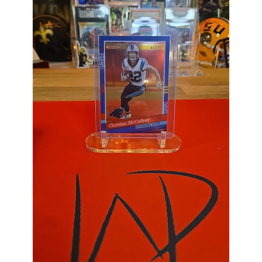 Christian McCaffrey 2021 Panini Clearly Donruss - Clearly Retro 1991 #91-2