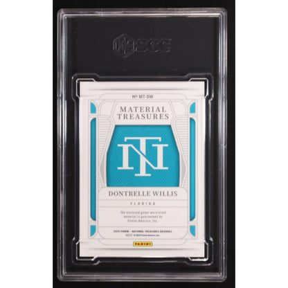 Dontrelle Willis 1/1 2025 National Treasures Patch Material Treasures