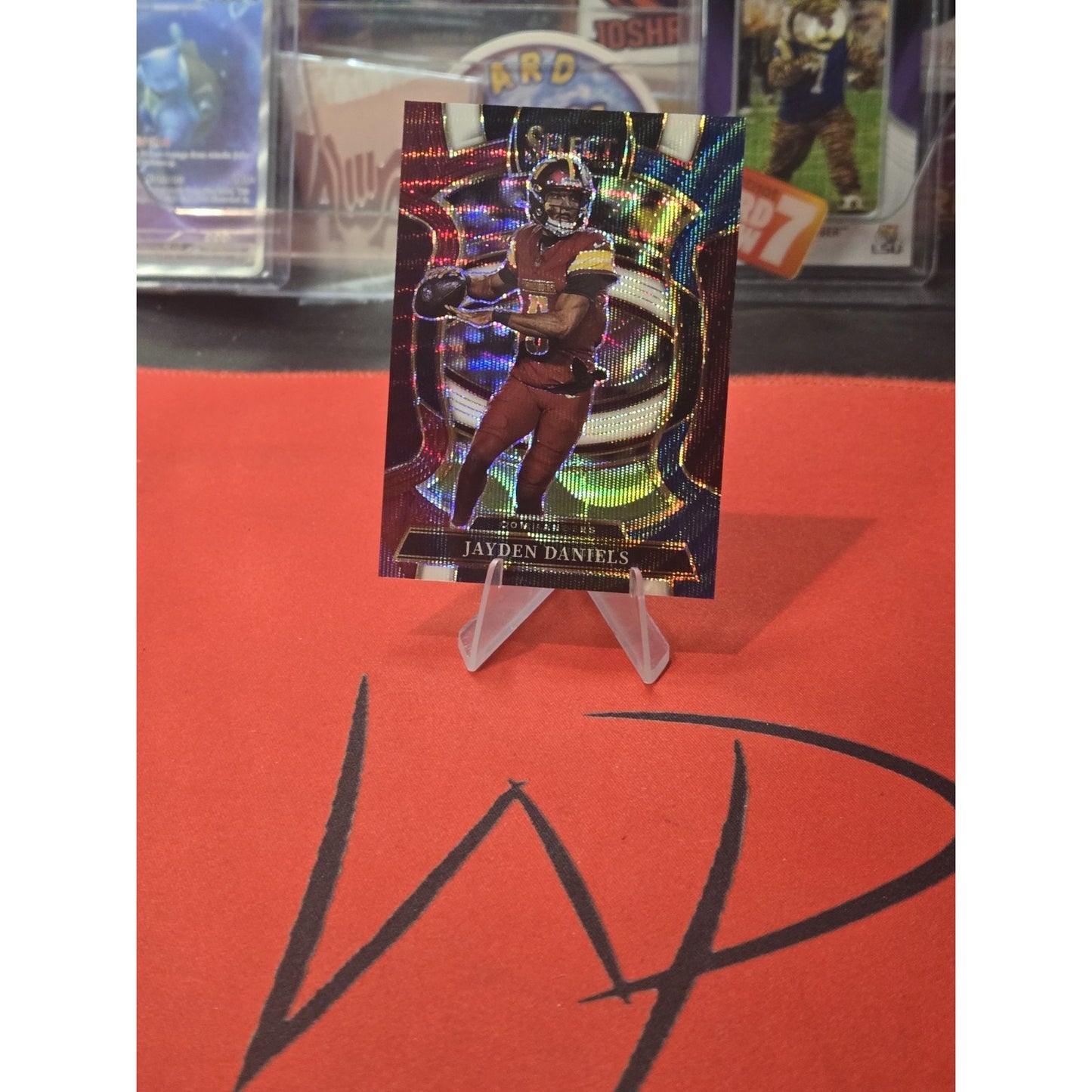 JAYDEN DANIELS 2025 Select Concourse Tri-Color Prizm /399 Commanders #88