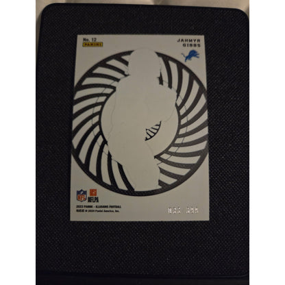Jahmyr Gibbs /399 (RC) 🌀 2023 Panini Illusions - Mystique - Lions