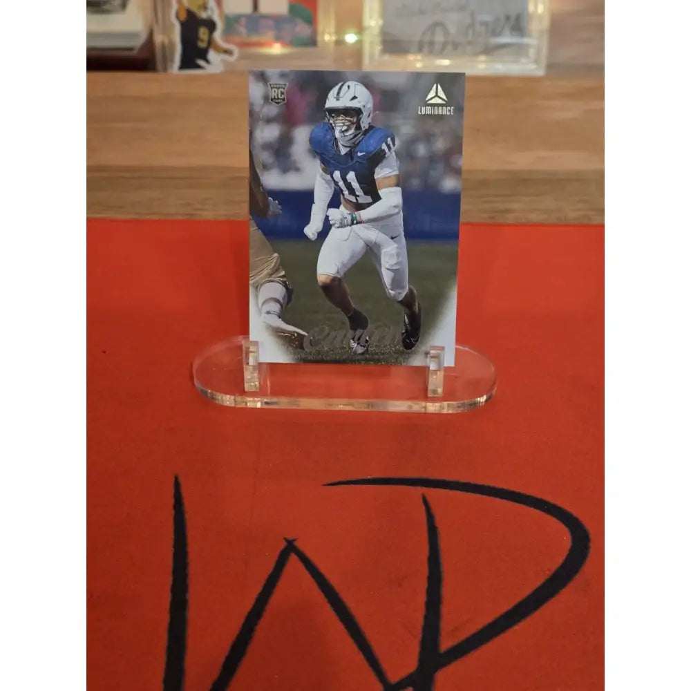 Abdul Carter 2025 Panini Luminance RC Rookie #153 Giants Football Card