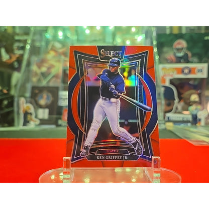 KEN GRIFFEY JR. 2025 Select Baseball #33 CONCOURSE RED PRIZM /149 Mariners