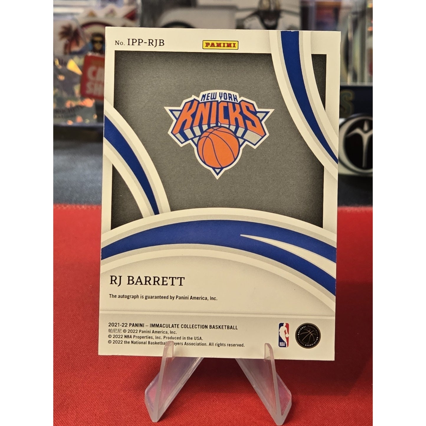RJ Barrett /99 Auto 2021-22 Panini Immaculate Collection Past and Present
